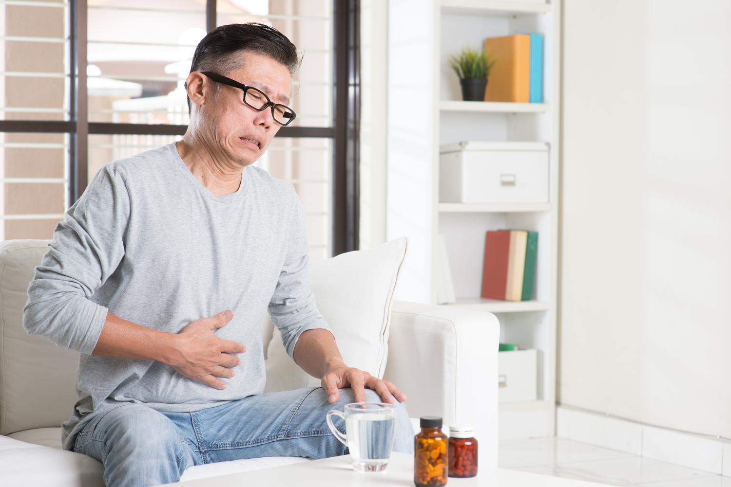 Complications caused when peptic ulcers go unnoticed